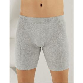 Şahinler ME114 Gri Likralı Uzun Erkek Erkek Boxer