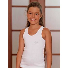 Şahinler MKC093 Beyaz Kız Çocuk Atlet