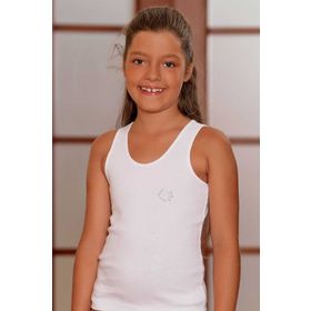 Şahinler MKC104 Beyaz Kız Çocuk Atlet