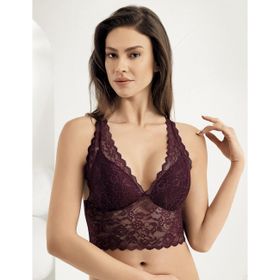 Şahinler NRC MB13100-U Nar Çiçeği Kaplı Bralet Sütyen