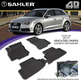 Sahler Audi A3 2013-2018 Siyah 4.5D Paspas