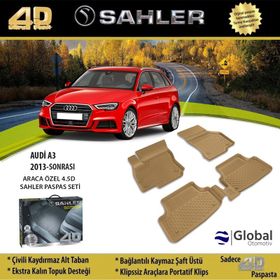 Sahler Audi A3 2013-2019 4.5D Havuzlu Paspas