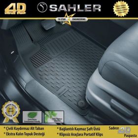 Sahler Audi A4 B8 Kauçuk 2008-2015 4.5D Paspas