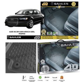 Sahler Audi A6 2011-2019 4.5D Havuzlu Paspas