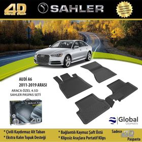 Sahler Audi A6 2011-2019 4.5D Havuzlu Paspas