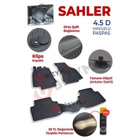 Sahler Citroen C-Elysee Kauçuk 2012 Sonrası 4.5D Paspas