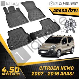 Sahler Citroen Nemo 2007-2019 4.5D Havuzlu Paspas