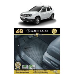 Sahler Dacia Duster 4X4 2010-2018 Siyah 4.5D Havuzlu Paspas