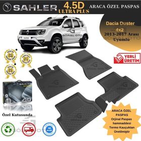 Sahler Dacia Duster Kauçuk 2009-2017 4.5D Paspas