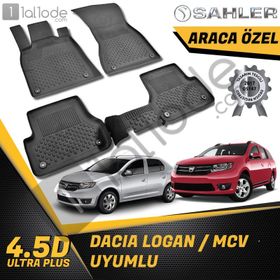 Sahler Dacia Logan Sedan Mcv 2014-2019 4.5D Havuzlu Paspas