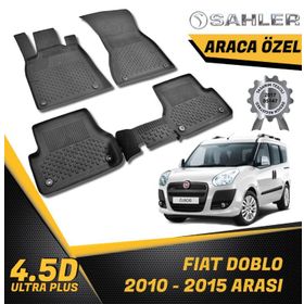 Sahler Fiat Doblo 2010-2019 4.5D Havuzlu Paspas