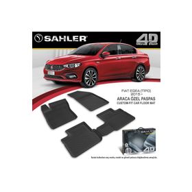 Sahler Fiat Egea Sedan 2015-2019 4.5D Havuzlu Paspas