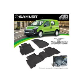 Sahler Fiat Fiorino Kauçuk 2007 Sonrası 4.5D Paspas