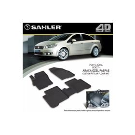 Sahler Fiat Linea 2007-2017 Siyah 4.5D Paspas
