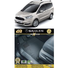 Sahler Ford Courier Koltuklu Van 2014 Siyah 4.5D Havuzlu Paspas