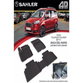 Sahler Ford Courier Koltuklu Van 2014 Siyah 4.5D Havuzlu Paspas