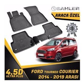 Sahler Ford Courier Koltuklu Van 2014 Siyah 4.5D Havuzlu Paspas