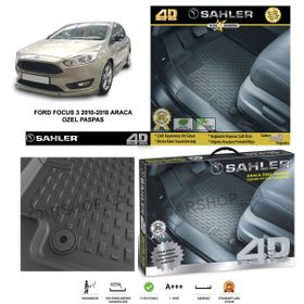 Sahler Ford Focus 3 2010-2018 Siyah 4.5D Paspas