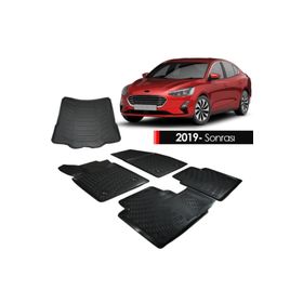 Sahler Ford Focus 3 2010-2018 Siyah 4.5D Paspas