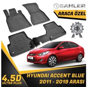 Sahler Hyundai Accent Blue 2011-2019 4.5D Havuzlu Paspas