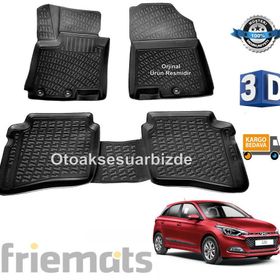 Sahler Hyundai İ20 2014 Siyah 4.5D Havuzlu Paspas
