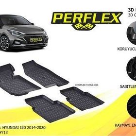 Sahler Hyundai İ20 2014 Siyah 4.5D Havuzlu Paspas