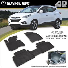 Sahler Hyundai İx35 2010-2015 4.5D Havuzlu Paspas