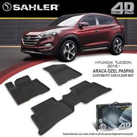 Sahler Hyundai Tucson 2016-2018 Siyah 4.5D Paspas