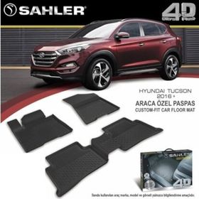 Sahler Hyundai Tucson 2019 4.5D Tam Uyumlu Havuzlu Paspas