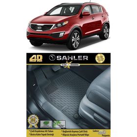 Sahler Kia Sportage 2010-2015 4.5D Havuzlu Paspas