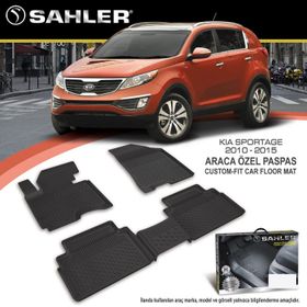 Sahler Kia Sportage 2010-2015 4.5D Havuzlu Paspas