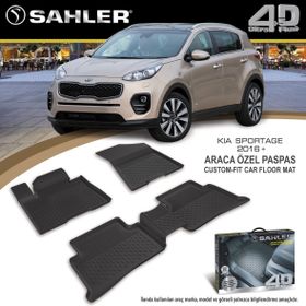 Sahler Kia Sportage 2016-2019 4.5D Havuzlu Paspas
