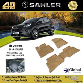 Sahler Kia Sportage 2016-2019 4.5D Havuzlu Paspas