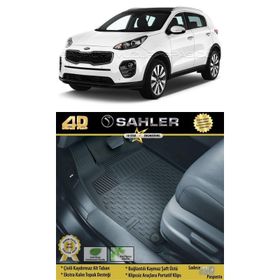 Sahler Kia Sportage 2016 İçin Özel 4.5D Havuzlu Paspas