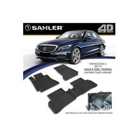 Sahler Mercedes C Serisi W205 2014-2018 Siyah 4.5D Paspas