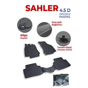 Sahler Mercedes W205 C Serisi 2014-2019 4.5D Havuzlu Paspas