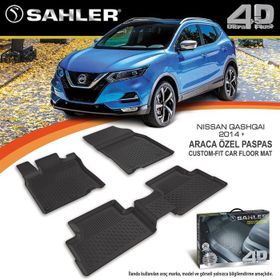 Sahler Nissan Qashqai 2014-2018 Siyah 4.5D Paspas