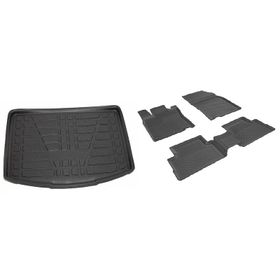 Sahler Nissan Qashqai 3D Bagaj Havuzu 2014-2022 Havuzlu Paspas