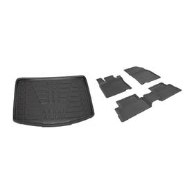 Sahler Nissan Qashqai 3D Bagaj Havuzu 2014-2022 Havuzlu Paspas