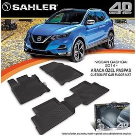 Sahler Nissan Qashqai Kauçuk 2014 Sonrası 4.5D Paspas