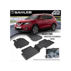Sahler Nissan X Trai 2014 2020 Arası 4.5D Tam Uyum Havuzlu Paspas