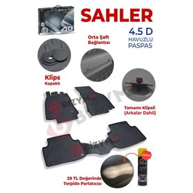 Sahler Opel Astra G 1998-2004 4.5D Havuzlu Paspas