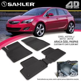 Sahler Opel Astra J Sedan 4D Havuzlu Paspas
