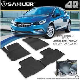 Sahler Opel Astra K 2015-2018 Siyah 4.5D Paspas
