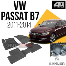 Sahler P530S8606 Volkswagen Passat B7 2011-2014 4.5D Siyah Havuzlu Paspas