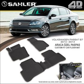 Sahler Passat B7 2010-2014 4.5D Havuzlu Paspas