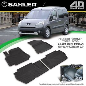 Sahler Peugeot Partner Tepee 2008 4.5D Havuzlu Paspas