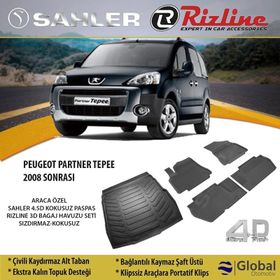 Sahler Peugeot Partner Tepee 2008 4.5D Havuzlu Paspas