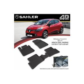 Sahler Renault Clio 4 2012-2018 4D Havuzlu Paspas