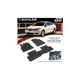 Sahler Renault Fluence 2009-2016 4.5D Havuzlu Paspas
